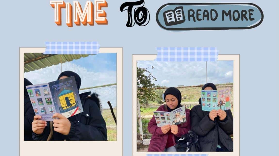 BİGEP kapsamında ortaokul öğrencilerimiz ve İngilizce öğretmenimizle birlikte “So many books, so little time” diyerek “Reading Time” etkinliği başlattık. 